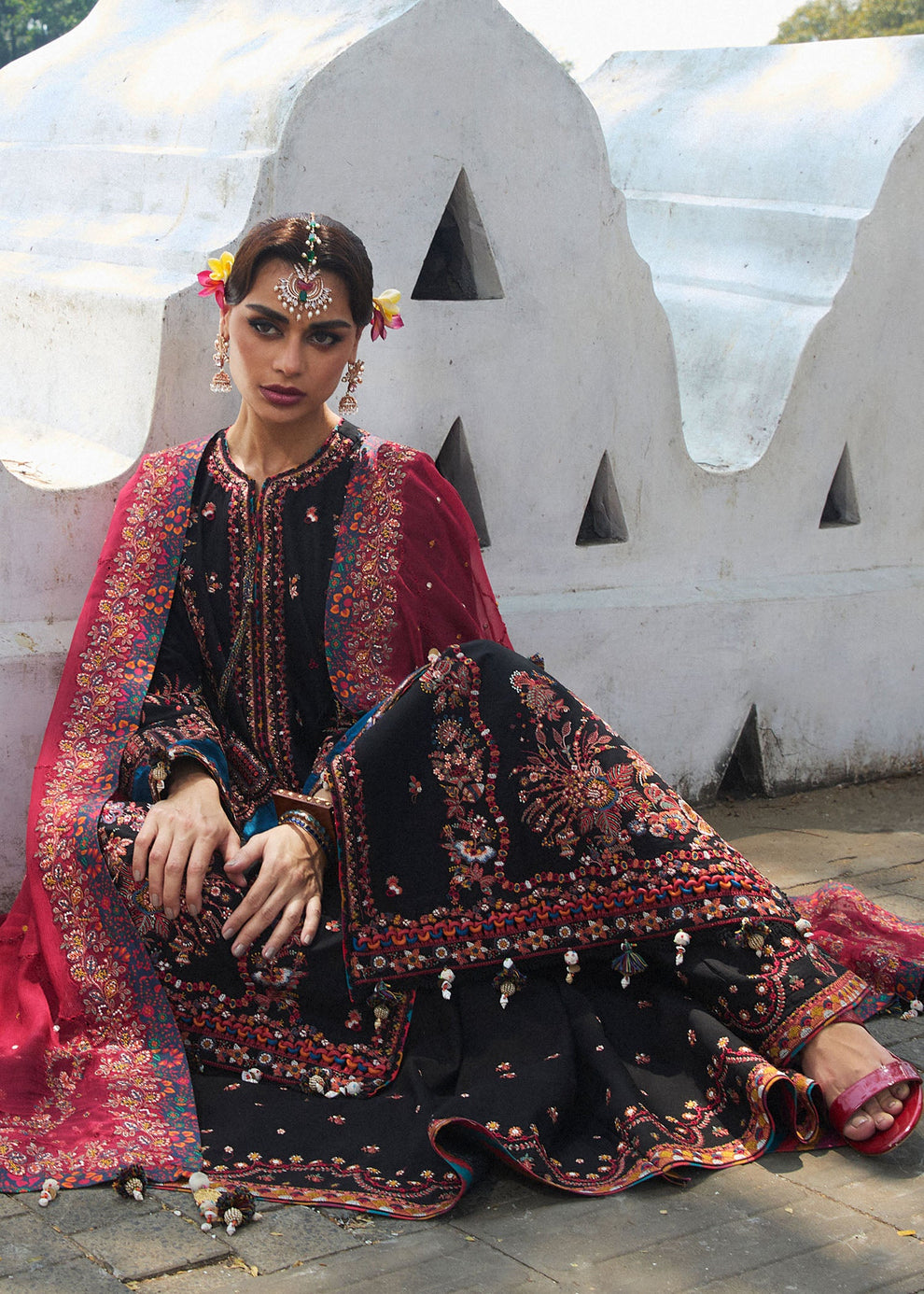 Hussain Rehar Luxury Lawn - Bliz 2025 Ayla's Atelier